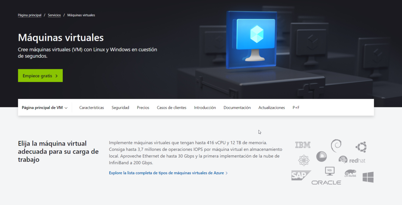 Como Crear una Maquina Virtual en Microsoft Azure - Blog